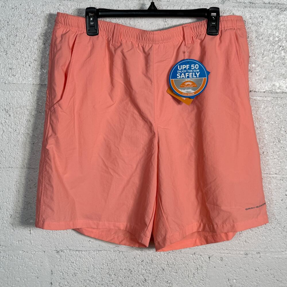 Columbia Men's 8" Back Cast III Upf 50 Water Short Sorbet, Small